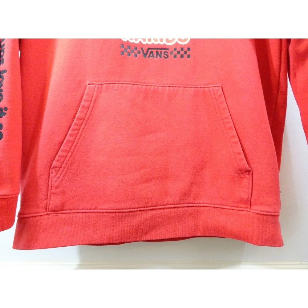 Vans x Haribo Kids Hoodie Red Goldbear Skateboard Sweatshirt XL 2023 Collab